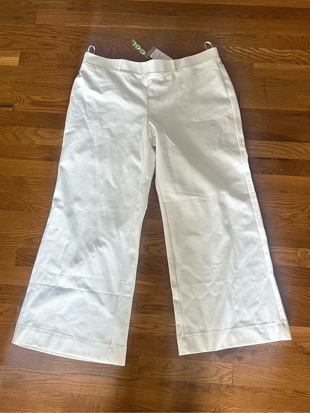 OGL Wide Leg Pants in Off-White/Ivory in Size XL/P NWT